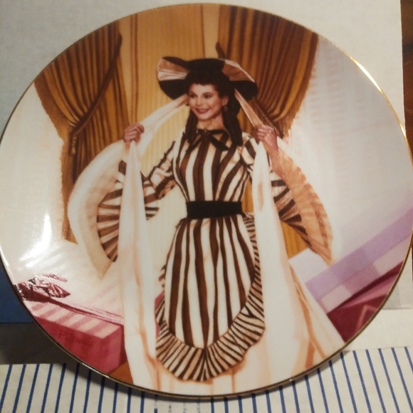 8 "Gone With The Wind," collection collectors plates - Picture 7 of 15